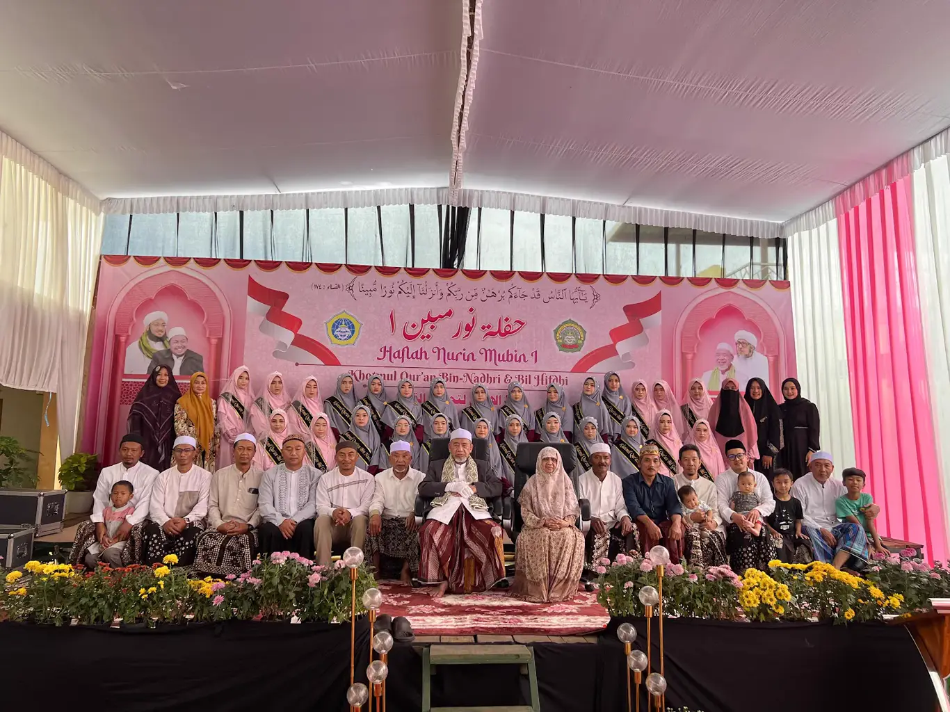 Haflah wisuda santri (Nurin Mubin)